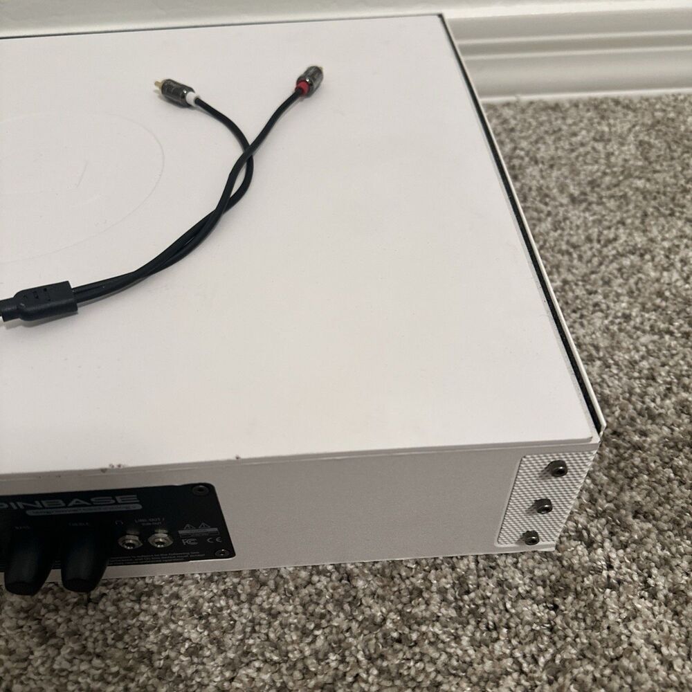 Andover Audio Spinbase Turntable Speaker System - White Tested Working - Picture 6 of 8